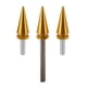 thumbnail image 1 of Pernos de parabrisas Unique Bargains para Harley Davidson Touring Freewheeler/Tri Glide 2014-2024 1 perno largo 2 pernos cortos aleación de aluminio tono dorado, 1 of 6