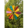 thumbnail image 3 of Alpine Corp BVF234 Coloré Cinétique Vent Spinner Jardin Pieu avec des Gemmes, 3 of 3