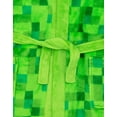 thumbnail image 3 of Minecraft Peignoir Vert Unisexe pour Enfants, 3 of 7