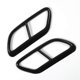 thumbnail image 5 of Black Stainless Steel Pipe Throat Exhaust Outputs Tail Frame Trim Cover for S60 2020 S90 V90 2016-2, 5 of 5