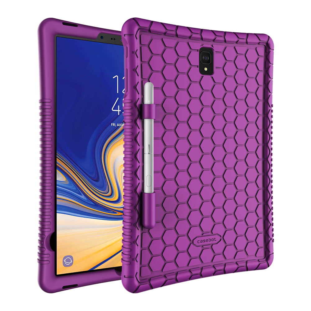 Poetic turtle skin protettiva in silicone Case Samsung Galaxy Tab S4 10.5 2018 Blu 