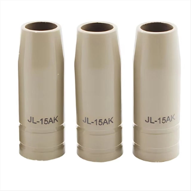 3 Piezas 15Ak Boquilla Protección de Revestimiento Boquilla Gas para Soplete Punta Soplete de Soldadura de Escoria Antiadherente 15AK Boquilla Soplete de Soldadura Estilo Europeo