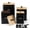 Black, variant on Kitchen Canisters, Airtight Canister Sets for Kitchen Counter, Kitchen Canisters for Countertop Set of 4, Coffee Tea Sugar Flour Spice Tin Jars Food Storage Container with Lid(Grey)