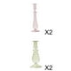 thumbnail image 1 of Paquete de 4 Candelabros de Cristal, Contenedor , Decoración para Fiesta de Boda en Casa Zulema Sujetavelas, 1 of 7