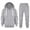 l3 Boys Winter Clothes Grey, variant on 18-24 Month Boy Clothes Winter Toddler Boys Clothes - Button Plaid Hoodie Jacket & Sweatpants Sets - 2 Pieces Boys Clothes Outfits Boys Sweatsuit 2T
