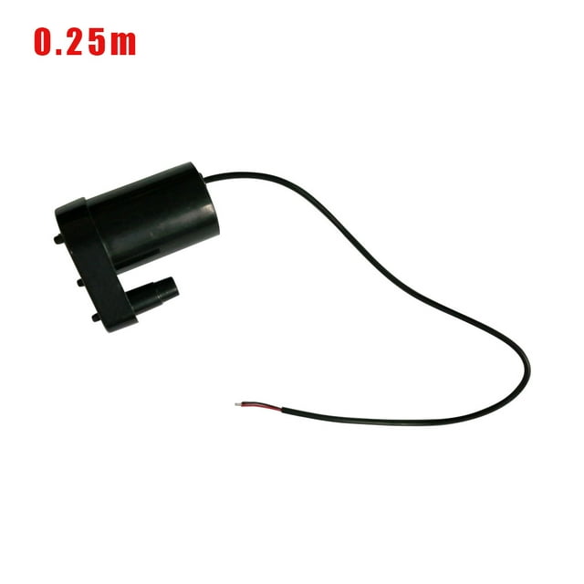 Bomba de aire para acuario DC 5V USB Motor sin escobillas de bajo ruido Pump120L/H Mini Micro bomba de agua sumergible Tanque de accesorios para Bombas de aire para acuarios Línea HeiLi 0.25 M Methold PT000209-01