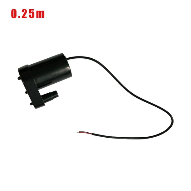 Bomba de aire para acuario DC 5V USB Motor sin escobillas de bajo ruido Pump120L/H Mini Micro bomba de agua sumergible Tanque de accesorios para Bombas de aire para acuarios Línea HeiLi 0.25 M
