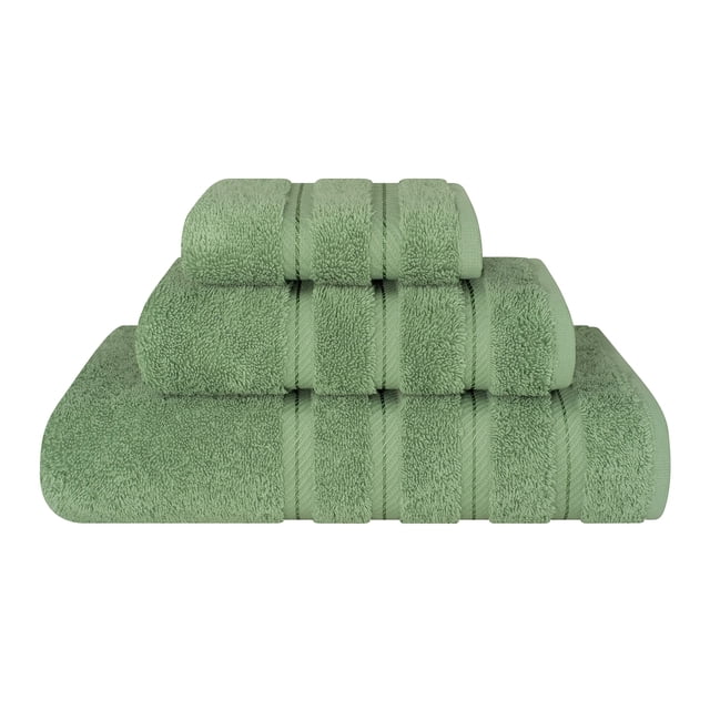 Juego de toallas American Soft Linen Premium de 3 piezas, 100% algodón