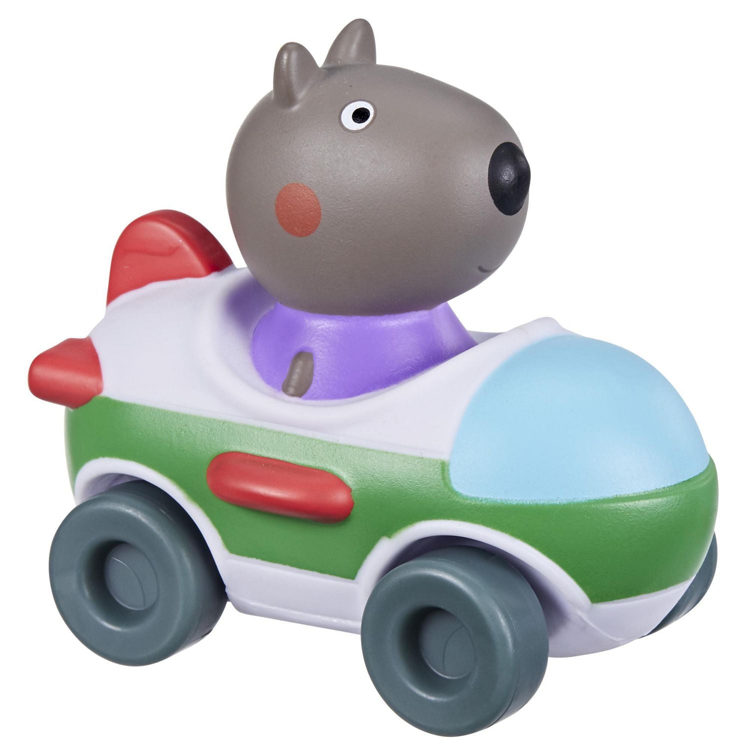 Peppa Pig Petits véhicules, Papy Rabbit en un avion, véhicule avec roues mobiles, jouet préscolaire pour enfants, dès 3 ans