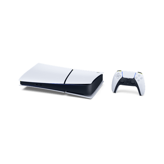 Restored Sony PlayStation 5 Slim Console Digital Edition - White (Refurbished)