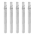 thumbnail image 1 of 5pcs Tungsten Steel Spiral Router Bit Wood Carving Milling Cutter Accessory 3.175 X 6mm, 1 of 3