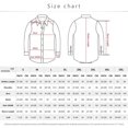 thumbnail image 5 of Camisa de manga larga gris y blanca, corte ajustado, unisex, para uso diario, estampado de periódico, diseño plano, talla XXXXXL, 5 of 5