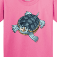 thumbnail image 4 of Inktastic Cute Diamondback Terrapin Turtle Youth T-Shirt, 4 of 5