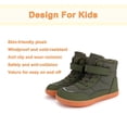 thumbnail image 5 of Cyiecw Toddler Snow Boots Boys Girls Boots Warm Waterproof Outdoor Winter Anti-Slip Kids Toddler Boots (Toddler/Little Kid/Big Kid), 5 of 7