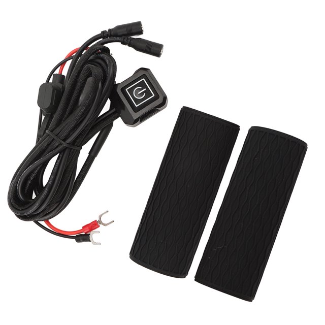 Cubierta de manija calefactora para motocicleta ANGGREK DC12V Con Función de Memoria de Temperatura ajustable