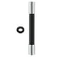 thumbnail image 1 of Tubo de extensión de grifo universal, extensor de grifo multiusos, conector de ón prueba de salpicaduras para ín, baño, cocina, Negro 30cm Macarena Tubo de extensión de grifo, 1 of 7