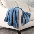thumbnail image 2 of Blue Bubble Textured Baby Blanket 30" x 40", 2 of 4