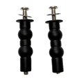 thumbnail image 2 of Kit de 2 tornillos y pernos para asiento de inodoro, fácil instalación, resistente, reemplazable Doble bola, 2 of 9