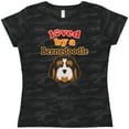 thumbnail image 3 of Inktastic Bernedoodle Dog Lover Women's T-Shirt, 3 of 5