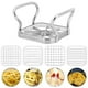 thumbnail image 1 of Cortador de Papas Fritas de Acero Inoxidable 5 en 1 para Cocina, 1 of 9