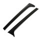 thumbnail image 2 of 1Pair Rear Window Side Spoilers Gloss Black Air Resistance Reduction Strong Protection Window Side Wing Spoiler for Octavia Estate, 2 of 5