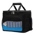 thumbnail image 2 of Enfriador suave aislado, bolsas de contenedores portátiles de picnic, bolsa con aislamiento de alimentos para frigorífico para senderismo, viaje, Negro L, 2 of 6