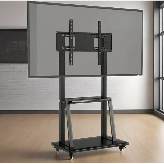 OmninexHub Mobile TV Stand Versatile Rolling TV Cart for 32-70"LCD LED OLED Plasma Flat Panel Screen Use up To 176 Lbs for Living Room And Office