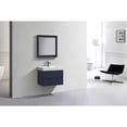 thumbnail image 5 of Kubebath Bliss 30" Blue Wall Mount Modern Bathroom Vanity, 5 of 6