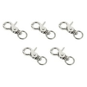 15 Pcs Stainless Steel Parrot Accessories Cage Bird Birdcage Lock Safety Buckle