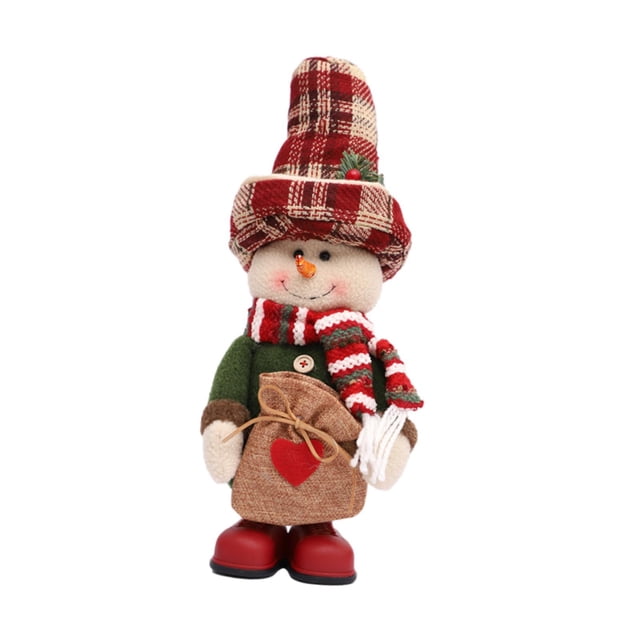 Muñeco de peluche relleno Strade Fareast Limited figura navideña decoración versátil para el hogar