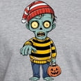 thumbnail image 3 of CafePress - Scary Zombie T Shirt Men's Classic T Shirt - Fitted T-Shirt, Vintage Fit Soft Cotton Tee, 3 of 4
