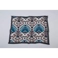 thumbnail image 5 of 100% COTTON HAND PRINTED GREY AND BLUE TRIBAL QUILT AND 2 SHAMS, 5 of 5