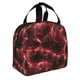 thumbnail image 2 of Easygdp Red Line Bolsa Térmica Premium - Tela Oxford Impermeable, Gran Capacidad, Bolsillo Frontal, Unisex para Trabajo, Escuela, Actividades al Aire Libre y Picnics, 2 of 8