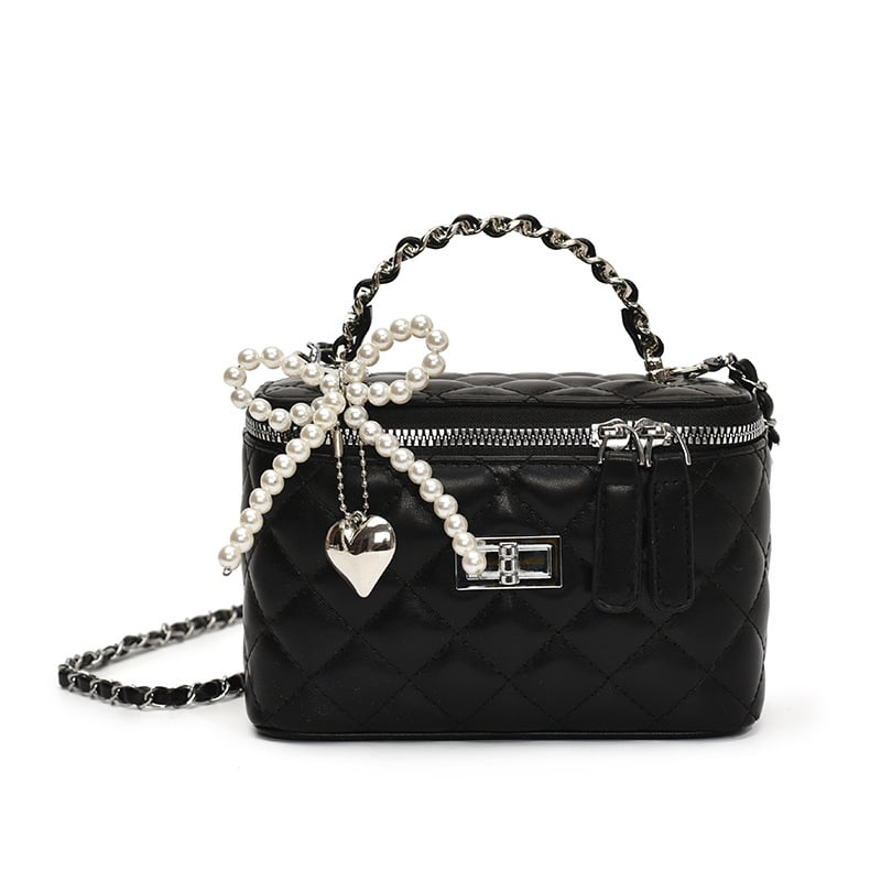 High-end Chanel style diamond chain handbag box bag for women new