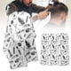thumbnail image 4 of Capa impermeable, delantal de peluquería impermeable y transpirable, delantal de peluquería, capa de corte de pelo, respuesta rápida, 4 of 14