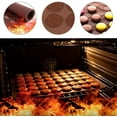thumbnail image 5 of Paquete de 2 tapetes de silicona antiadherentes para hornear macarrones, 5 of 5