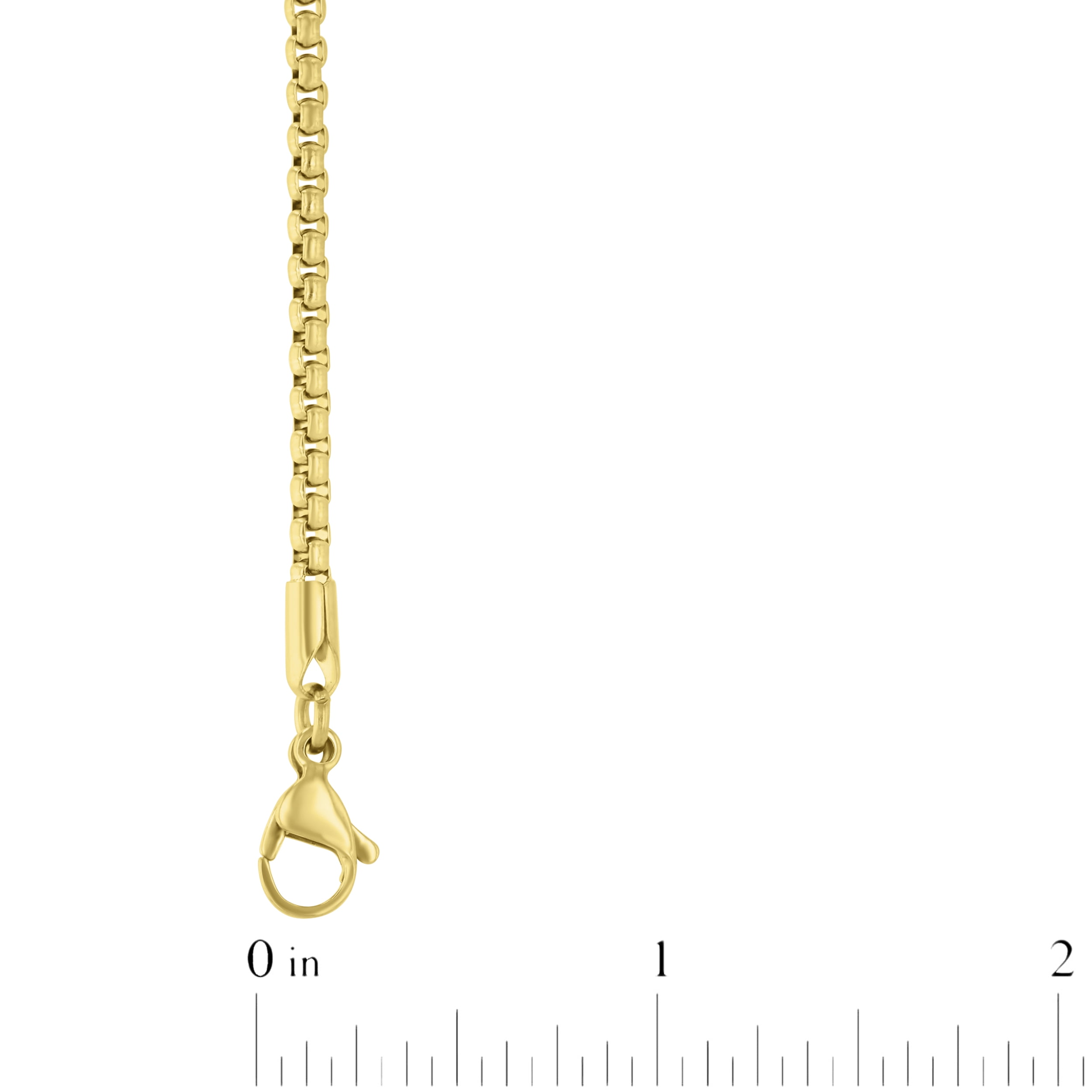 Stainless Steel Yellow IP Chain Set - Believe by Brilliance