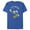Royal Blue, variant on Men's Mickey & Friends Donald Duck Angry Jump  Graphic Tee Royal Blue 2X Large
