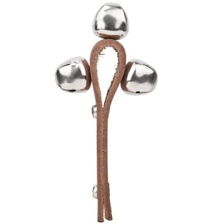 2Pieces Metal Hand Bells,Christmas Hand Bell,Musical Bell,for  Hotels,Schools,Restaurants