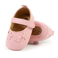 thumbnail image 6 of HUANBAI Baby First Walking Shoes Soft Sole Infant Sneakers For Girls And Boys With Floral Design Ideal For Autumn And Indoor Outdoor Use 6-12 Months, 6 of 6