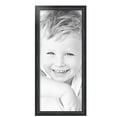thumbnail image 2 of ArtToFrames 12" x 28" Galleria Noir Picture Frame, 12x28 inch Black MDF Poster Frame (WOM-4083), 4 Pack, 2 of 7