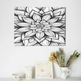 thumbnail image 6 of Balery Mandala Floral Line Art Pattern Canvas Decorative Picture – 30x40in Premium Wall Art, Modern Canvas Print for Home Decor（Horizontal）, 6 of 6