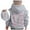 1-Grey53, variant on Kiijoy Toddler Girls Bow Graphic Hoodie Casual Cute Pullover Hooded Sweatshirt, Sizes 3-4
