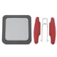 thumbnail image 1 of Cubierta Del Mando A Distancia Del Coche, ABS Y Cuero Keyless Entry Remote Key Fob Protector Shell Para P-anamera C-ayenne 911 T-aycan(rojo), 1 of 14