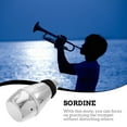 thumbnail image 2 of MasteelfCA 1pc Delicate Trumpet Mutes Practical Trumpet Silencers Musical Instrument Sourdine, 2 of 7