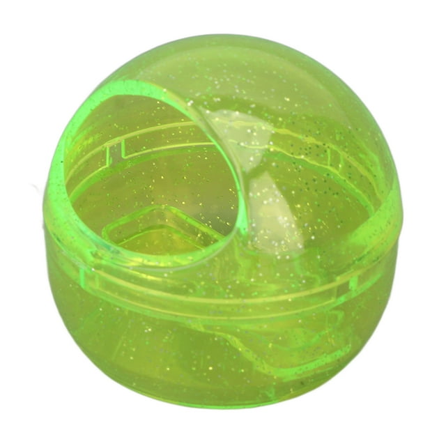 Nail Cleaning Brush Box, Cleanse Portable Nail Bit Cleaning Case For Home Transparent,Yellow,Green