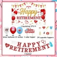 thumbnail image 6 of Nurse Retirement Party Decorations Nurse Happy Retirement Backdrop Banner Nurse Balloons Cake Topper Nursing Retirement Party Decorations for Thank You Nurse Nurse Officially Retired Party Decorations, 6 of 6