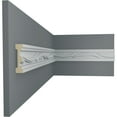 thumbnail image 5 of Ekena Millwork 1 7/8"H x 1/2"P x 94 1/2"L, (4" Repeat), Cole Chair Rail (8-Pack), 5 of 6