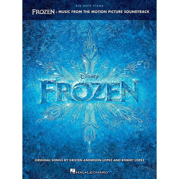 Frozen Music From The Motion Picture Soundtrack Big Note Piano Pf Bk (Paperback)