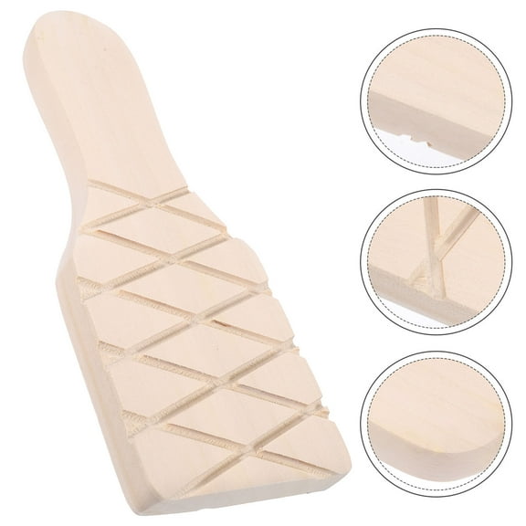 Homoyoyo Wooden Pottery Tools Kit Beige 1 Pack - Clay Sculpting Tools for Pottery and Ceramic Crafting